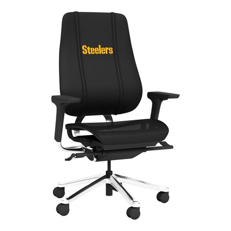 PhantomX Gaming Chair With Pittsburgh Steelers Secondary Logo